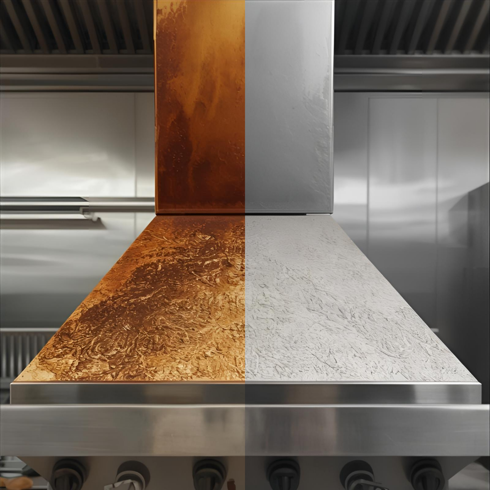 Kitchen chimney transformation